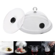 Cappa da cucina in acrilico per cocktail, cappa da cucina (trasparente)