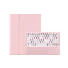 Custodia per tablet in pelle con tastiera Bluetooth staccabile ultrasottile per Honor Pad V8 Pro AHV8 (rosa)