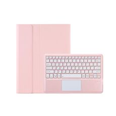 Per Honor Pad V8 Pro AHN8-A Custodia per tablet in pelle con tastiera Bluetooth staccabile ultrasottile con touchpad (rosa)