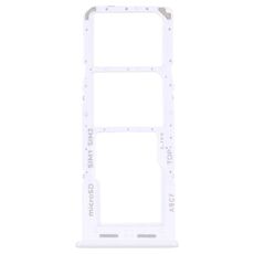 Per Samsung Galaxy A23 5G SM-A236B Vassoio per scheda SIM originale + Vassoio per scheda SIM + Vassoio per scheda Micro SD (Bianco)