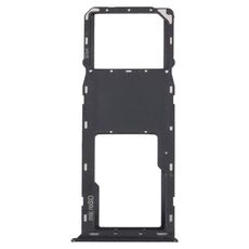 Per Samsung Galaxy A03s SM-A037U Vassoio scheda SIM originale + vassoio scheda Micro SD (nero)