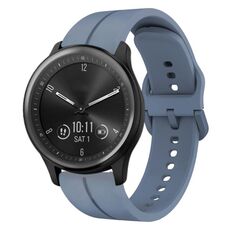 Per cinturino in silicone Garmin Vivomove Sport 20mm Loop (blu)