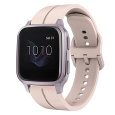 Per cinturino in silicone Garmin Venu SQ da 20 mm (rosa)