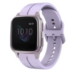 Per cinturino in silicone Garmin Venu SQ da 20 mm (viola)
