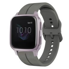 Per cinturino in silicone Garmin Venu SQ 20mm Loop (grigio scuro)