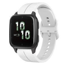 Per Garmin Forerunner Sq2 cinturino in silicone da 20 mm con cinturino (bianco)