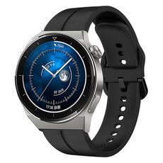 Per Huawei Watch GT3 Pro 43mm 20mm cinturino in silicone con cinturino (nero)