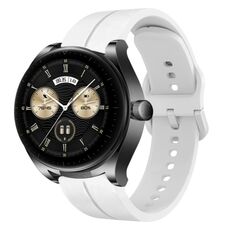 Per Huawei Watch Buds 22mm Loop cinturino in silicone (bianco)