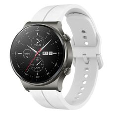Per Huawei GT2 Pro cinturino in silicone da 22 mm con cinturino (bianco)