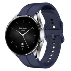 Per Xiaomi MI Watch S2 Cinturino in silicone da 22 mm con cinturino (blu navy)