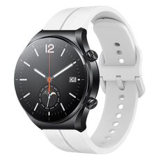 Per Xiaomi MI Watch S1 cinturino in silicone da 22 mm (bianco)