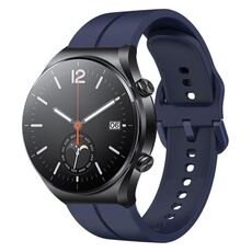Per Xiaomi MI Watch S1 cinturino in silicone da 22 mm con cinturino (blu navy)