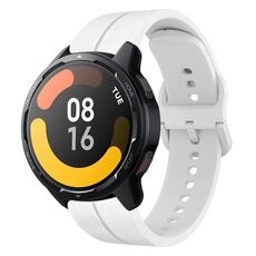 Per Xiaomi MI Watch S1 Active 22mm Loop cinturino in silicone (bianco)