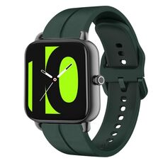 Per Xiaomi Haylou RS4 LS12 cinturino in silicone da 22 mm con cinturino (verde scuro)
