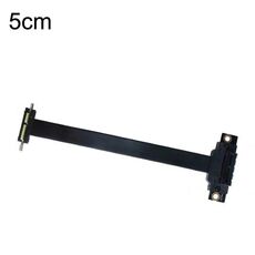 Scheda grafica PCI-E 3.0 1X 90 gradi / cavo di prolunga scheda di rete wireless, lunghezza cavo: 5 cm