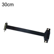 Scheda grafica PCI-E 3.0 1X 90 gradi / cavo di prolunga scheda di rete wireless, lunghezza cavo: 30 cm
