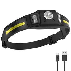 Luce di inondazione COB in silicone ricaricabile USB per esterni GT30