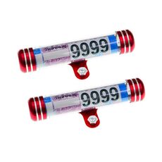TF-2224 Tubo di riscossione delle fatture fiscali moto multifunzionale impermeabile da 2 pezzi (rosso)