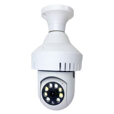 DP36 1080P Smoke Alarm Bulb Telecamera WiFi, supporto visione notturna IR / rilevamento movimento / voce bidirezionale