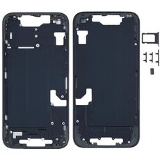 Cornice centrale per iPhone 14 con tasti laterali (nero)