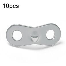 50pcs campeggio esterno lega di alluminio binoculare corda del vento fibbia baldacchino tenda tirare la corda pezzo di regolazione dell'arresto, colore: argento
