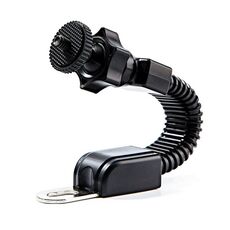 Staffa per telecamera sportiva per motocicletta con testa a vite panoramica e inclinazione della fotocamera (interfaccia a vite 1/4)