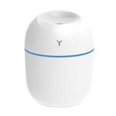 Umidificatore per auto con luce notturna colorata per mini desktop USB, specifiche: 220 ml (Y2-bianco)