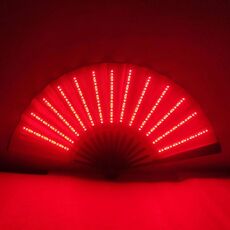 00021 LED Prom Lighting Ventaglio pieghevole Bar Atmosfera colorata Puntelli di gruppo, Colore: colorato