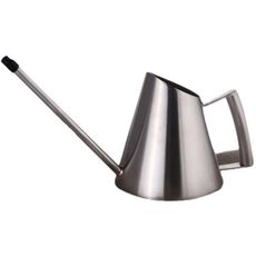 Annaffiatoio con beccuccio lungo in acciaio inossidabile per giardinaggio domestico, dimensioni: 1500 ml
