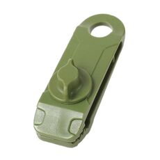 10 clip per tende aggiuntive con punto di trazione per squalo, clip antivento per baldacchino da campeggio all'aperto (verde scuro)