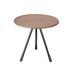 Tavolo da campeggio sollevabile portatile pieghevole in lega di alluminio per esterni, colore: colore del legno