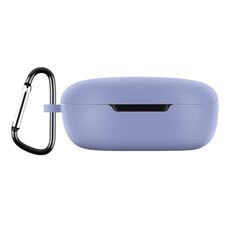 Custodia protettiva per auricolari in silicone Xiaomi Redmi Buds 4 Lite con gancio (lavanda britannica)