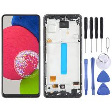 Schermo LCD OLED da 6,43 pollici per Samsung Galaxy A52s 5G SM-A528 Digitizer Assemblaggio completo con cornice