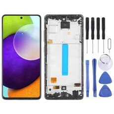 Schermo LCD OLED da 6,43 pollici per Samsung Galaxy A52 4G SM-A525 Digitizer Assemblaggio completo con cornice