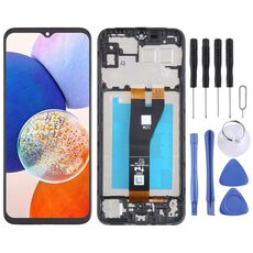 Schermo LCD originale PLS per Samsung Galaxy A14 5G SM-A146B Digitizer Assemblaggio completo con cornice