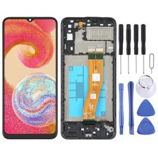 Schermo LCD originale PLS per Samsung Galaxy A04E SM-A042 Digitizer Assemblaggio completo con cornice
