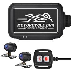 SE3 Dual AHD 1080P DVR per moto HD impermeabile senza schermo, supporto per scheda TF / video in bicicletta / monitoraggio del parcheggio