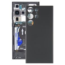 Per Samsung Galaxy S23 Ultra 5G SM-S918B Coperchio posteriore batteria OEM (nero)