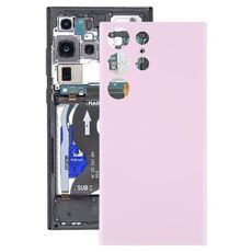 Per Samsung Galaxy S23 Ultra 5G SM-S918B Coperchio posteriore batteria OEM (rosa)