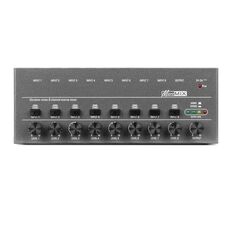 Mixer a 8 vie con commutazione stereo a canale singolo Mini segnale audio ibrido piccolo