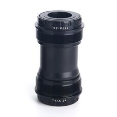 Il movimento centrale T47A24 si adatta a 68 mm/73 mm di larghezza del telaio della bicicletta (nero)