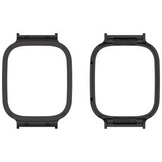 Per Xiaomi Redmi Watch 3 / Mi Watch Lite 3 Custodia protettiva per orologio con telaio in metallo (nero)