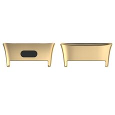 Per Xiaomi Redmi Watch 3 / Mi Watch Lite 3 1 paio di connettori per cinturino in metallo (oro)