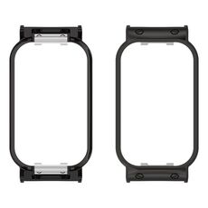 Custodia protettiva per orologio con telaio in metallo Redmi Band 2 (nero)