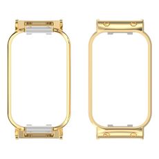 Custodia protettiva per orologio con telaio in metallo per Redmi Band 2 (oro)