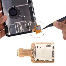 Per slot per schede TF XL per Nintendo 3DS con cavo flessibile