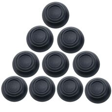 Per PS4 10pcs Controller Joystick Tappo a fungo (grigio)