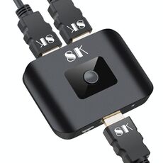 Interruttore unidirezionale NK-H82 8K UHD HDMI 2X1 con telecomando