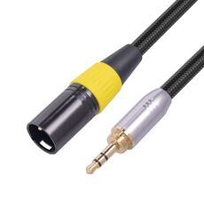 SB423K108-03 Cavo audio da 3,5 mm maschio a XLR maschio a 3 pin, lunghezza: 30 cm