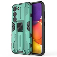 Per Samsung Galaxy S23 5G Supersonic PC + TPU Custodia antiurto per telefono con supporto (verde)
